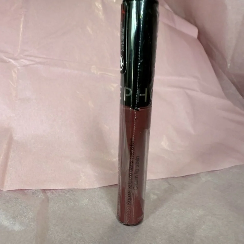 New in Package Sephora Collection Cream Lip Stain in Pink-Mauve #86 English Rose - Picture 7 of 7